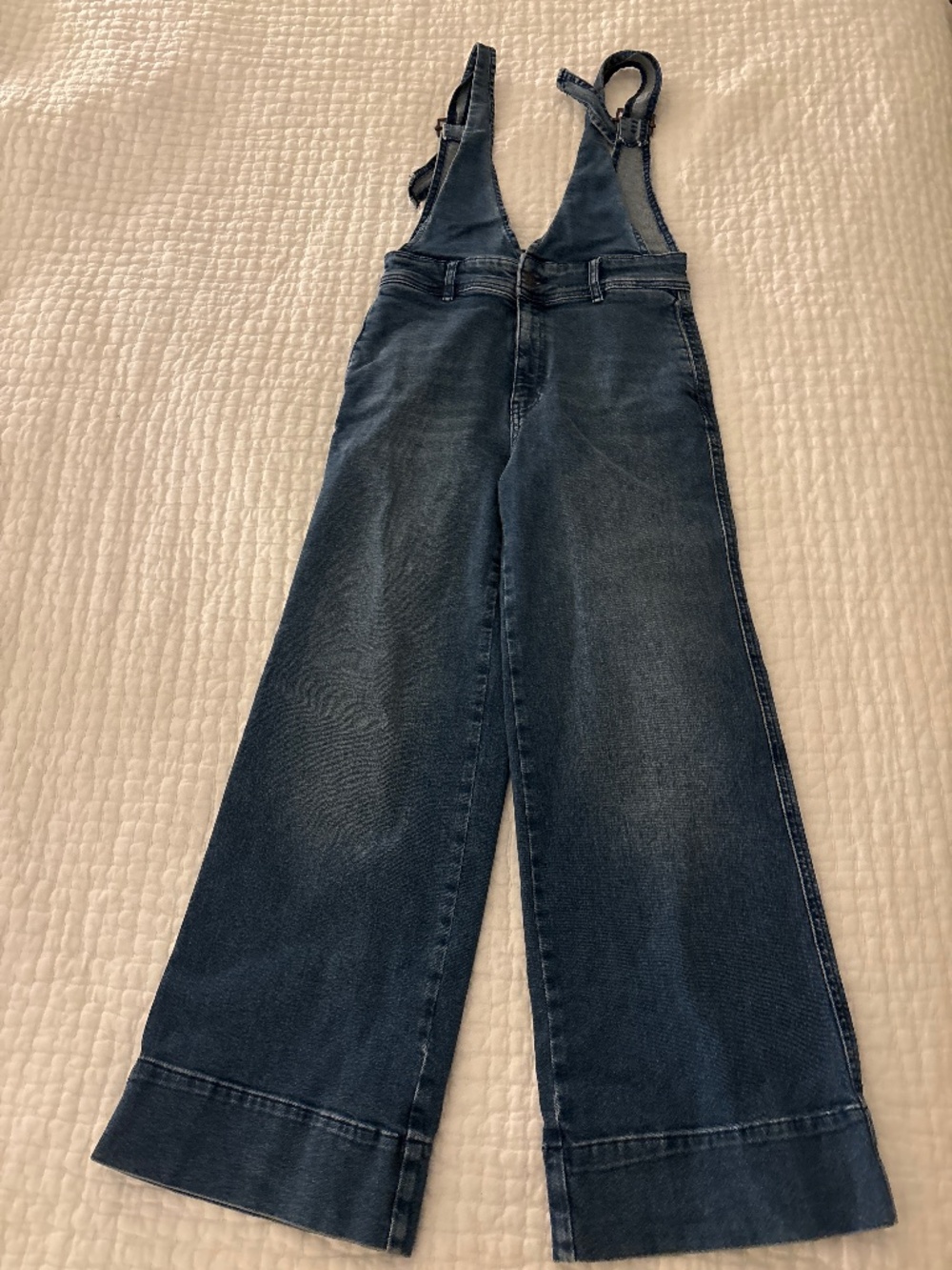 Free People wide leg overalls